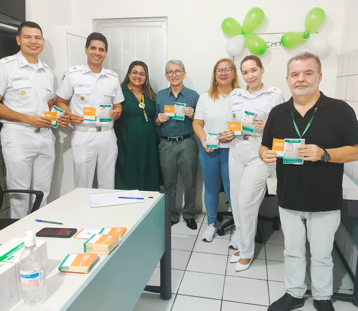 Campanha de Vacinação no HPM: uma ação de cuidado e parceria bem-sucedida
